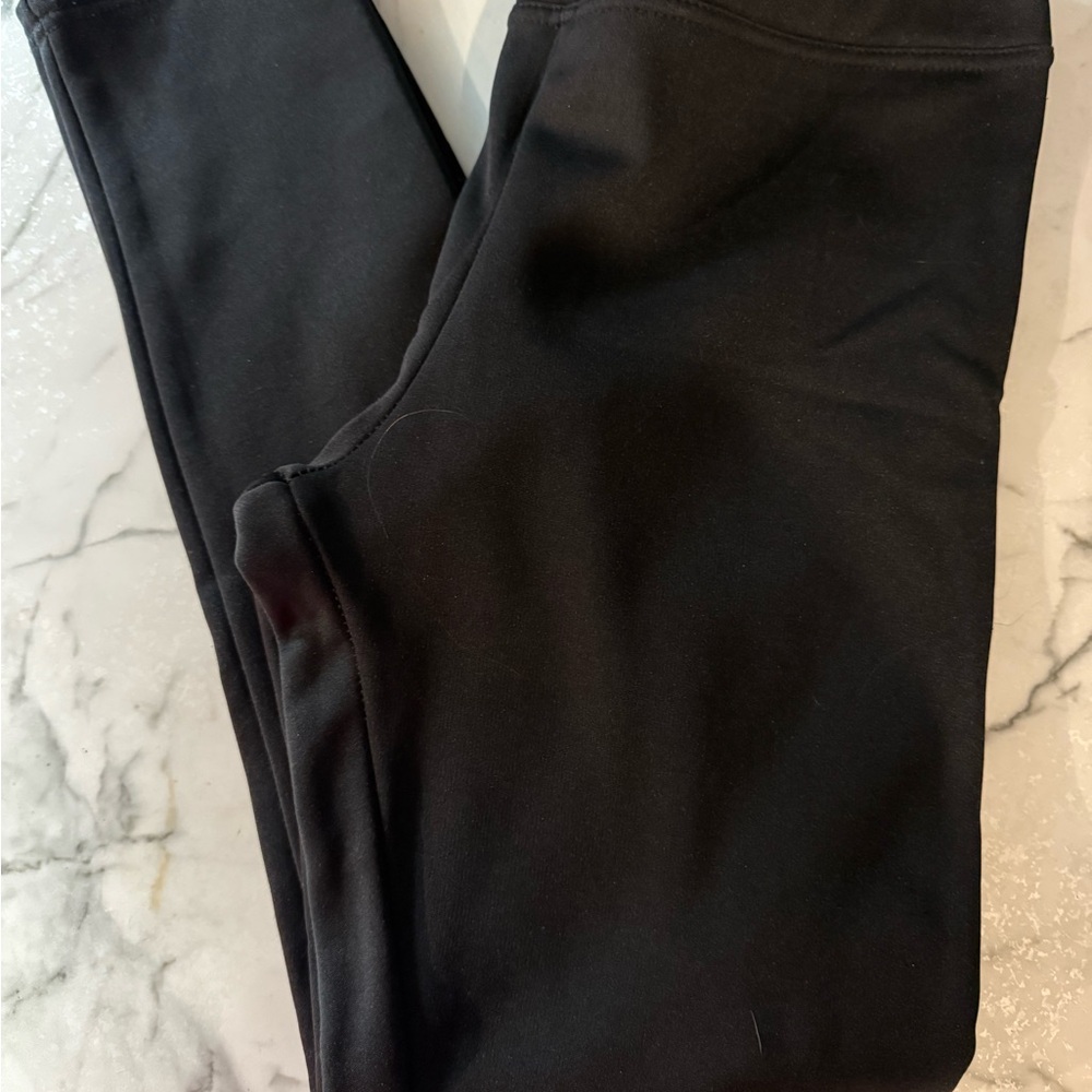 Women’s Lined Black Leggings Size M